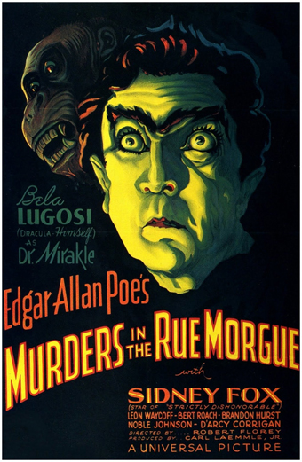 il Dottor Miracolo, murders in the rue morgue, Robert Florey, Leon Ames, film con Bela Lugosi