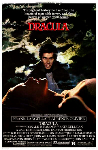 Dracula del 1979, John Badham film, Dracula con Langella