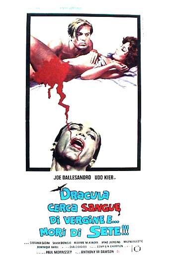Dracula cerca sangue di vergine, e morì di sete, Paul Morrissey, Udo Kier, Joe Dallesandro