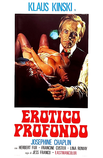 Erotico profondo, Jess Franco, Jack the ripper Franco, film con Kinski, Andreas Mannkopff