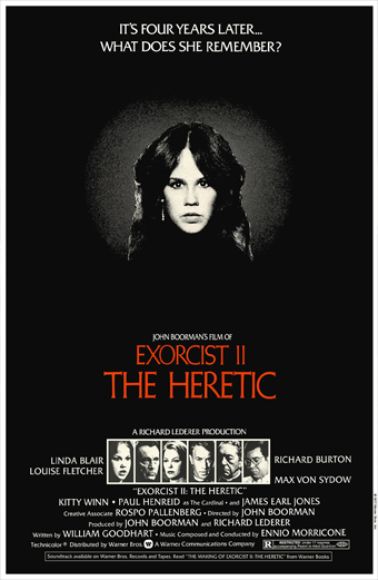 l'Esorcista II, esorcista Eretico, l'esorcista 2, Richard Burton
