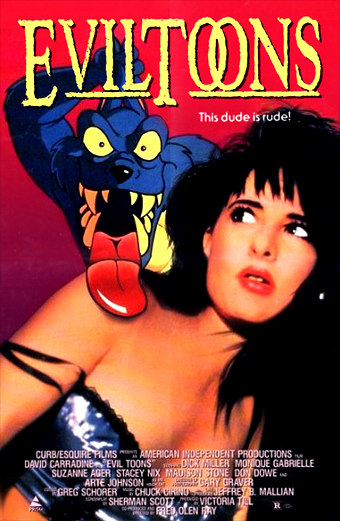 Evil Toons, Fred Olen Ray, Madison Stone, Dick Miller, film cartone animato, Non entrate in quella casa