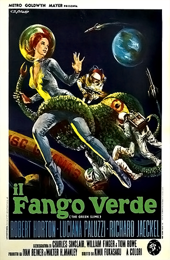 il Fango verde, grren slime, Kinji Fukasaku, Robert Horton