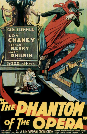 il Fantasma dell'Opera, the Phantom of the Opera, Rupert Julian, Lon Chaney, Ernst Laemmle, Edward Sedgwick