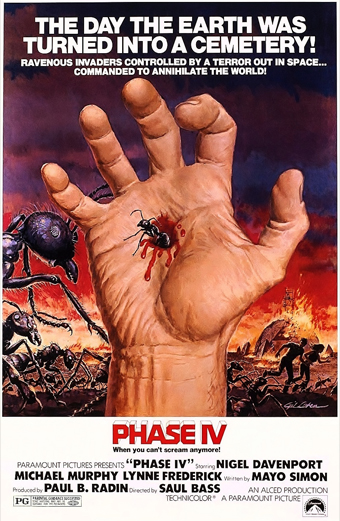 Fase IV, Saul Bass, Michael Murphy, Nigel Davenport, Distruzione Terra, Lynne Frederick