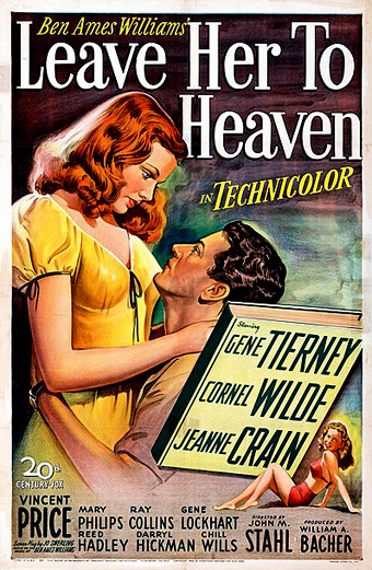 Femmina folle, Leave her to heaven, John Stahl, Cornel Wilde, Gene Tierney