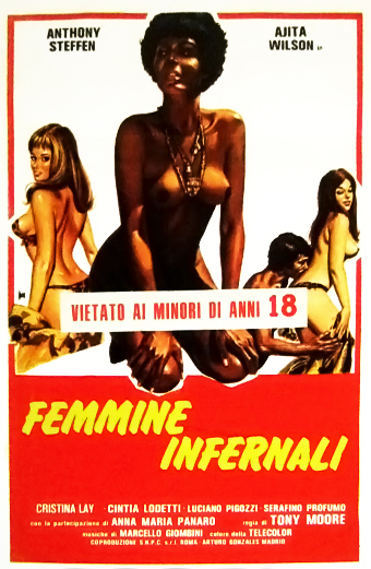 Femmine infernali, Edward Muller, Edoardo Mulargia, Ajita Wilson, Anthony Steffen