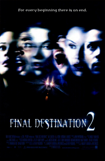 Final destination 2, David Ellis, A.J. Cook