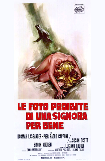 le Foto proibite di una signora perbene, Luciano Ercoli, Simon Andreu, Pier Paolo Capponi, Nieves Navarro