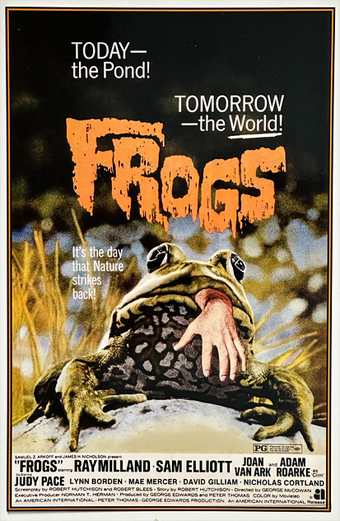 Frogs, George McCowan, Ray Milland, Sam Elliott