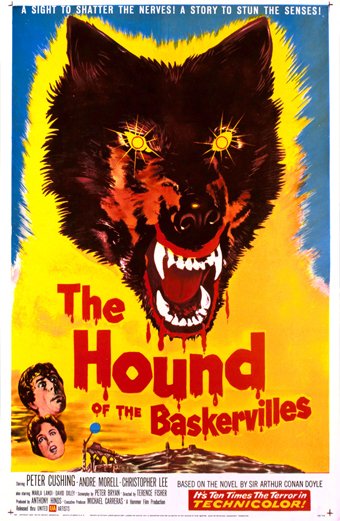 la Furia dei Baskerville, the Hound of the Baskerville 1959