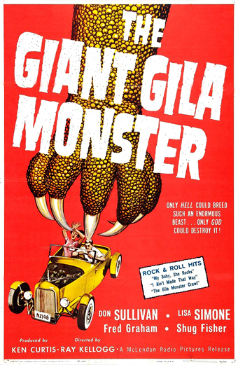 the Giant Gila Monster, Ray Kellogg, Fred Graham