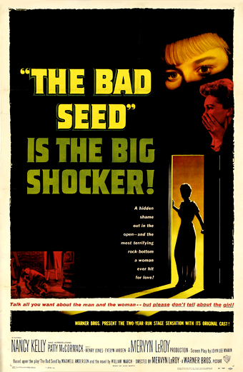 The Bad Seed, il Giglio nero, Patty McCormack, Nancy Kelly, Mervyn LeRoy