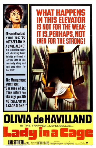 un Giorno di terrore, Lady in a cage, Walter Grauman, Olivia de Havilland