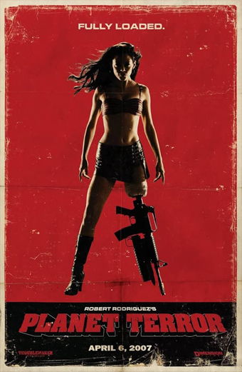 Grindhouse, Robert Rodriguez, Rose McGowan, Planet terror