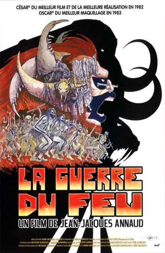 la Guerra del fuoco, La Guerre du Feu, Jean-Jacques Annaud, Everett McGill, Ron Perlman, Nicholas Kadi