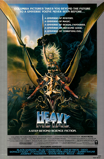 Heavy Metal, animazione fim, Gerald Potterton, John Bruno, John Halas, Julian Harris