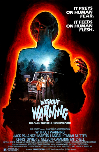 Horror Caccia ai terrestri, Without warning, Greydon Clark, Martin Landau, Jack Palance