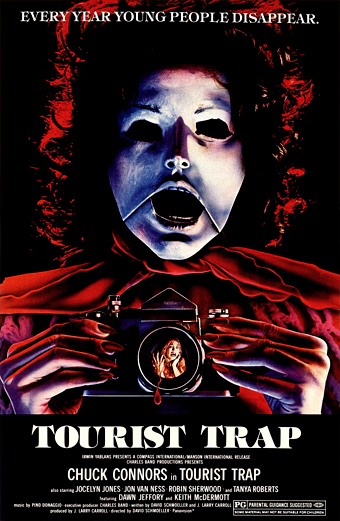 Horror puppet, Turist trap, David Schmoeller, Chuck Connors