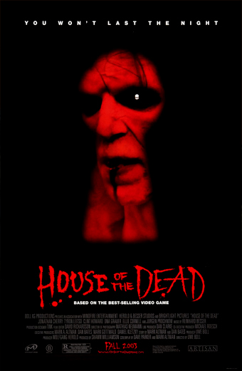 House of the dead, Uwe Boll, horror tratto da videogame
