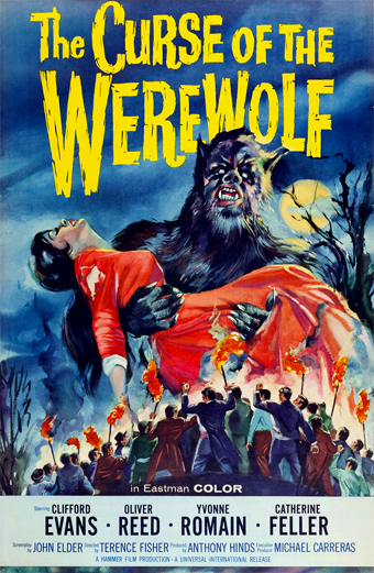 l'Implacabile condanna, The Curse Of The Werewolf, Terence Fisher, Clifford Evans, Oliver Reed, Catherine Feller