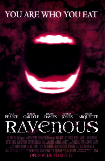 l'Insaziabile, Ravenous, Antonia Bird, Robert Carlyle, Guy Pearce