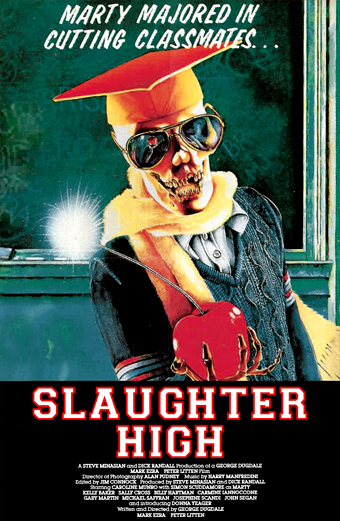 Jolly killer, Slaughter High; George Dugdale, Mark Ezra, Peter M. Litten