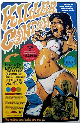 Killer condom, Condom Des Grauens, Martin Walz, Uso Samel