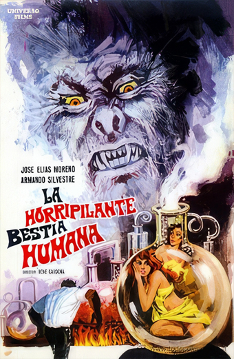 Korang, la terrificante bestia umana, La Horripilante Bestia Humana, René Cardona, Carlos Monctezuma, José Moreno, Augustin Solares