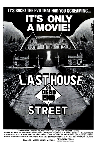Last house on dead end street, Victor Janos, Roger Michael Watkins, Roger Watkins