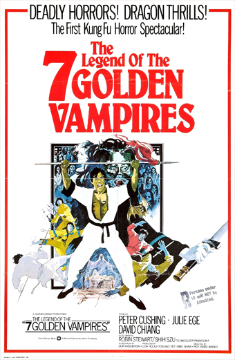 la Leggenda dei 7 vampiri d'oro, The Legend Of The 7 Golden Vampires, Roy Ward Baker, Cheh Chang
