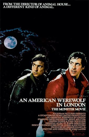 un Lupo mannaro americano a Londra, An American Werewolf in London, John Landis