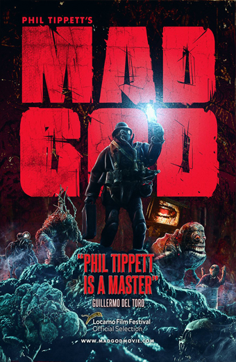 Locandina del film Mad God mostra un paesaggio surreale e inquietante