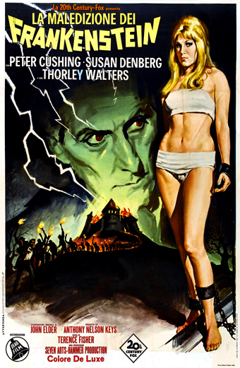 film di Frankenstein con Terence Fisher