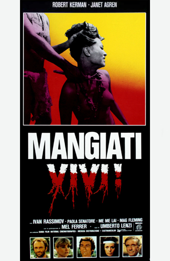 cosa si vede in mangiati vivi di umberto lenzi, elenco dei film cannibal prodotti in italia