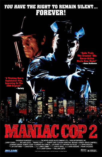 il secondo film del poliziotto maniaco