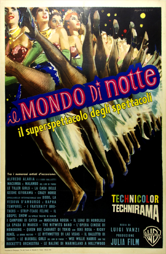 uno dei film del genere mondi di notte di Vanzi