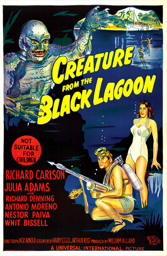 film horror con mostro che vive in una palude