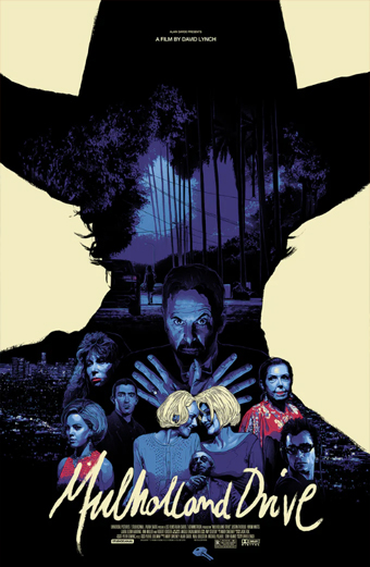 il poster di Mulholland Dr (2001) di Lynch
