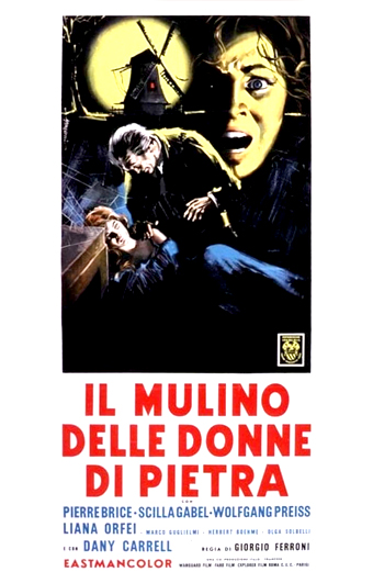 locandina de il Mulino delle donne di pietra (1960) di Ferroni