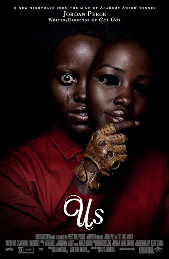 Locandina ufficiale del film Noi, thriller horror del 2019 diretto da Jordan Peele, titolo originale Us