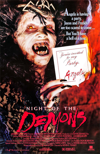 la Notte dei demoni (1988) di Kevin Tenney