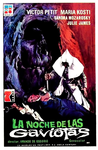 la Notte dei resuscitati ciechi (1975) di Ossorio