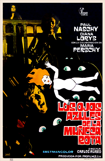 gli Occhi azzurri della bambola rotta (1974) di Carlos Aured