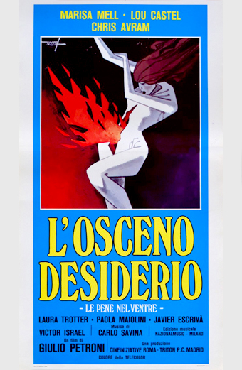 l’Osceno desiderio - le Pene nel ventre (1978) di Giulio Petroni