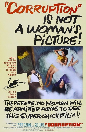 l'Ossessione del mostro (1968) di Robert Hartford-Davis