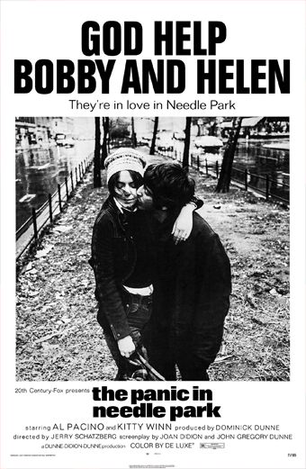 Locandina del film Panico a Needle Park