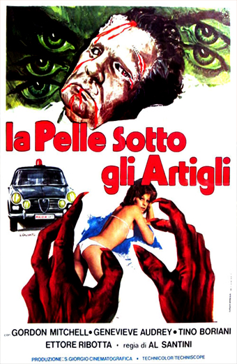 la Pelle sotto gli artigli (1975) di Alessandro Santini