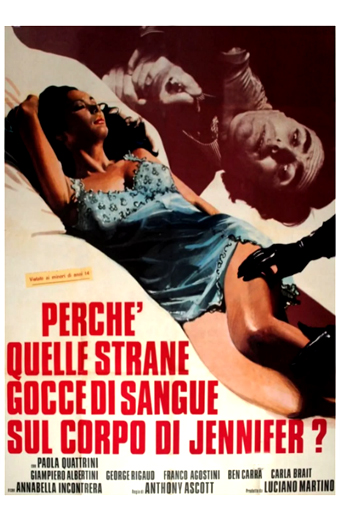 Perché quelle strane gocce di sangue sul corpo di Jennifer? (1972) di Giuliano Carmineo