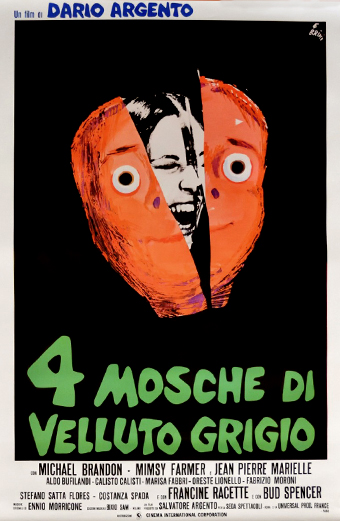 4 mosche di velluto grigio (1971) di Dario Argento